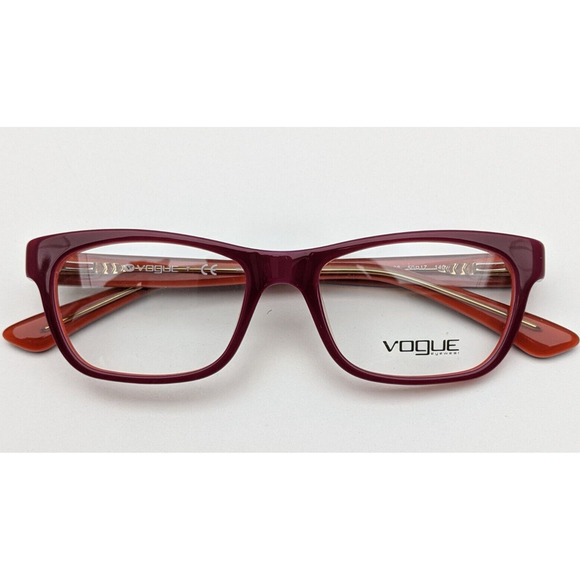 🕶️Vogue VO2767 1986 Eyeglasses 50/17 140 /KAG418🕶️​ - Picture 1 of 9